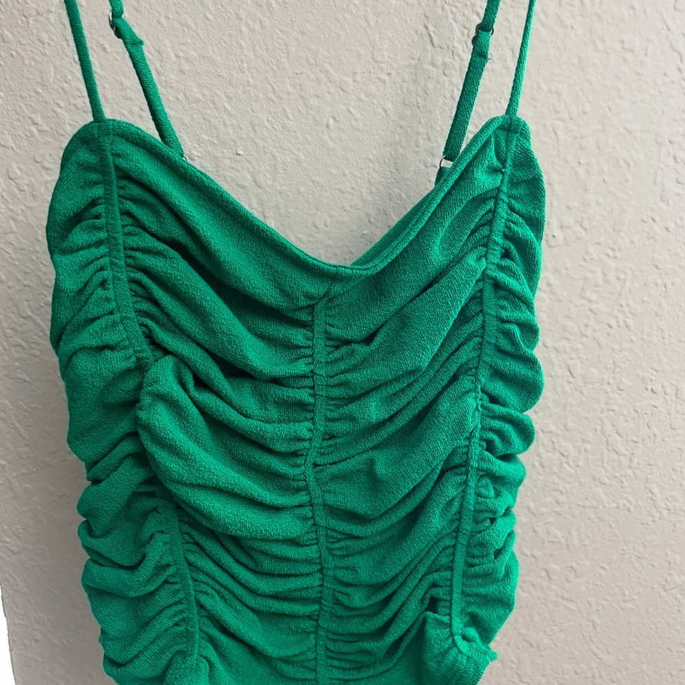 Brand new Charlotte Avery green tank, cami, top.